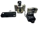 Vintage Camera Lot (3) Vivitar 840 Motor Polaroid Swinger Samsung 140s + Flash