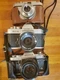 VINTAGE 35/50mm CAMERAS YASHICA FX-103 PROGRAM, FX-2 KALIMAR A FILM PARTS ONLY