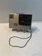 Kodak Disc 4000 Camera, Untested Original Silver Wrist Band 1982 Eastman Vintage