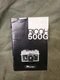 Vintage Ricoh 500G Camera Manual Booklet (Manual Only)