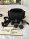 vintage Minolta Maxxum 5000 AF 35mm SLR film camera 35-70mm lens And Flash