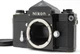 Read[Near MINT] Nikon F Eye Level Black 35mm SLR Film Camera Body From JAPAN