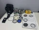 Vtg Pentax IQZ 160 38mm Film Camera with Multiple Accessories - PARTS ONLY