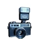 Yashica Electro 35 GSN Camera with 1.7/45 Lens , Flash, Hard Case & Carry Case
