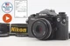 CLA'd [ MINT w/ Strap] Nikon FM3A Black Film Camera Ai-s 45mm f/2.8 P From JAPAN