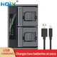 HQIX for Leica M11 M11-P M EV1 Camera BP-SCL7 Battery Dual Charger