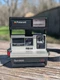 Vintage Polaroid Camera Sun 600 LMS with strap- Untested