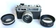YASHICA ELECTRO 35 RANGEFINDER 35mm FILM CAMERA & WIDE ANGLE / TELEPHOTO LENS'  