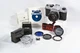 ASAHI Pentax K1000 35mm SLR Camera w/SMC Pentax 50mm f/2 Lens, Flash, Filters