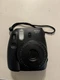 Fuji Instax Mini 8 Fujifilm Instant Film Camera Black Tested Works Working Cam