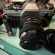 Canon AE-1 SLR Film Camera - Black And Lenses , Flash And Manuals