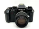 Nikon F-301 Black 35mm Analog SLR Camera 80-200mm f/4 Lens Kit Set