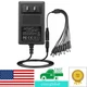 w/8-Way Splitter Cable AC Adapter for Lorex ACC-U81 ACCU81 Security Camera Power