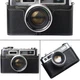 For Yashica 35GS/GSN/GT/GTN Handmade Genuine Real Leather Half Camera Case Bag
