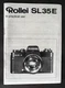 Photocopy of Original Rollei SL35E User Manual - Excellent