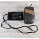 Vtg Fuji TW-300 38/65mm Film Camera w Case Pre-Winding Point Shoot PARTS/REPAIR
