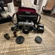 Minolta srt 102Camera ,Rokker 1:14,f=50 lens, Used, Quantaray QAF6600 Bounce fla