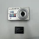OLYMPUS FE-3000 SILVER DIGITAL CAMERA WITH 1 BATTERY - TESTED EX!