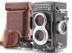 Rare! White Face [ MINT ]  ROLLEIFlEX T model 3 TLR Film Camera Xenar 75mm JAPAN
