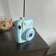 Fujifilm Instax Mini 11 Blue Vintage Instant Camera Compact Film Photography