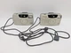 2 Canon Sure Shot 60 Zoom 35mm Point & Shoot Camera Film Silver FOR PARTS