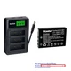 Kastar Battery Triple Charger for Kodak KLIC-5001 DX6490 DX7440 DX7590
