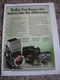 ROLLEI CAMERAS ROLLEIFLEX SLX ROLLEIFLEX SL 35E LED 1980 ADVERT A4 FILE 48