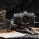 For Olympus OM-3 OM SYSTEM Camera Bag Leather Dock Case Base Protection Cover