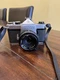 Pentax Spotmatic SP 35mm Film Camera Vivitar   55mm Tested/works