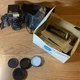 Minolta Maxxum 5000i 35mm Camera W/ Minolta AF. Flash/Case/Lens/Strap Untested