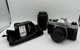 PENTAX K1000 FILM CAMERA, SMC-PENTAX-M LENS, PENTAX AF220T FLASH & PM MACRO LENS