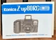 KONICA Z-up80RC Limited Owner's Instruction Manual Owner's Book Camera