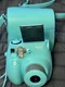 Fujifilm Instax Mini 7S Instant Camera Seafoam Green With Case Tested Working
