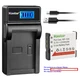 Kastar Battery LCD USB Charger for NP-130 & Casio Exilim EX-ZR1000 EX-ZR1000BK