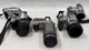 5 Sony Cyber-shot DSC-H2 (x2), DSC-H1, DSC-S50,  DSC-F707 AS-IS ONLY GC-7011