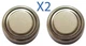X2 Battery Cell FIT Konica Autoreflex A A3 T T2 T3 T3N A1000 FTA Camera