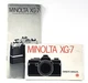MINOLTA XG-7 Camera Instruction Manual and Booklet Set - M33