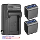 Kastar Battery AC Wall Charger for Sony NP-QM91D Sony DCR-PC115 DCR-PC6 DSC-S75