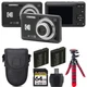 Kodak PIXPRO FZ55 Digital Camera (Black) + Extra Battery +Tripod + 64GB Kit