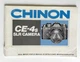 Chinon CE-4s SLR Camera Instruction Manual multi-language