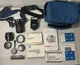 Minolta Maxxum 7000 AF 35mm Camera 50 & 35 mm  AF Lens, Flash, case Not Tested