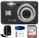 KODAK Pixpro FZ55 Digital Camera 64GB Bundle - Black