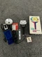 Vintage Argus 75 Movie Camera In Case w/Sylvania Sun Gun Movie Light, Tested