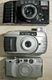 MINOLTA 35MM FILM CAMERAS THREE For Parts/Repair AF-TELE, FREEDOM ZOOM E-X & 115