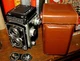 Vintage Rolleiflex in Leather Case Zeiss Option Nr 897643 Tessar 1:3.5 f=7.5mm