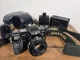 Minolta Maxxum 7000 AF 35mm SLR Camera + 50mm Lens & Canon Flash TESTED