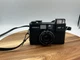 Vintage Yashica MF-2 35mm Film Camera Point Shoot Built-In Flash Black Strap