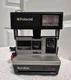 Vintage Polaroid Sun 600 LMS Instant Film Land Camera w/ Strap - Untested