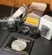 Vintage Honeywell Pentax Sp1000 PLUS SMC Takumar 55 and extra accessories