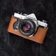 For Olympus OM-1/1N OM-2/2N OM-4/4TI OM-3 Genuine Leather Half Camera Case